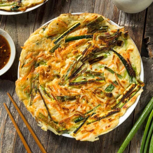 Korean Pancakes (Pajeon)