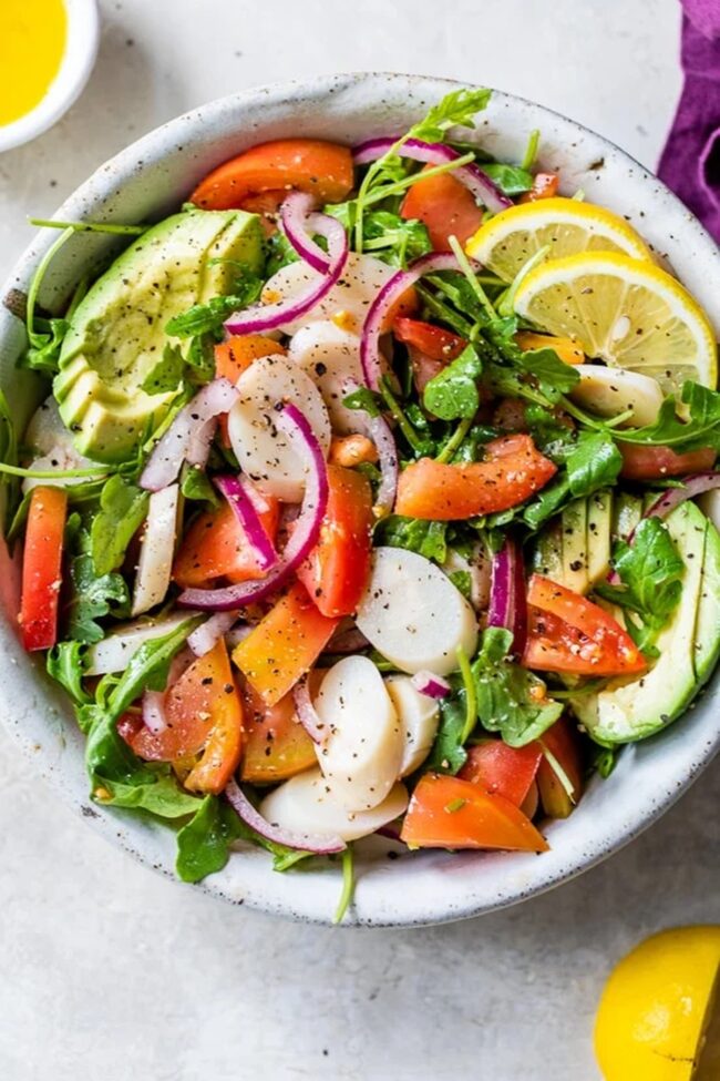 Hearts of Palm Salad with Avocado
