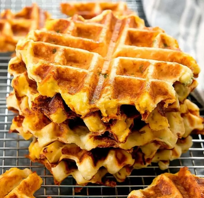 Mashed Potato Waffles