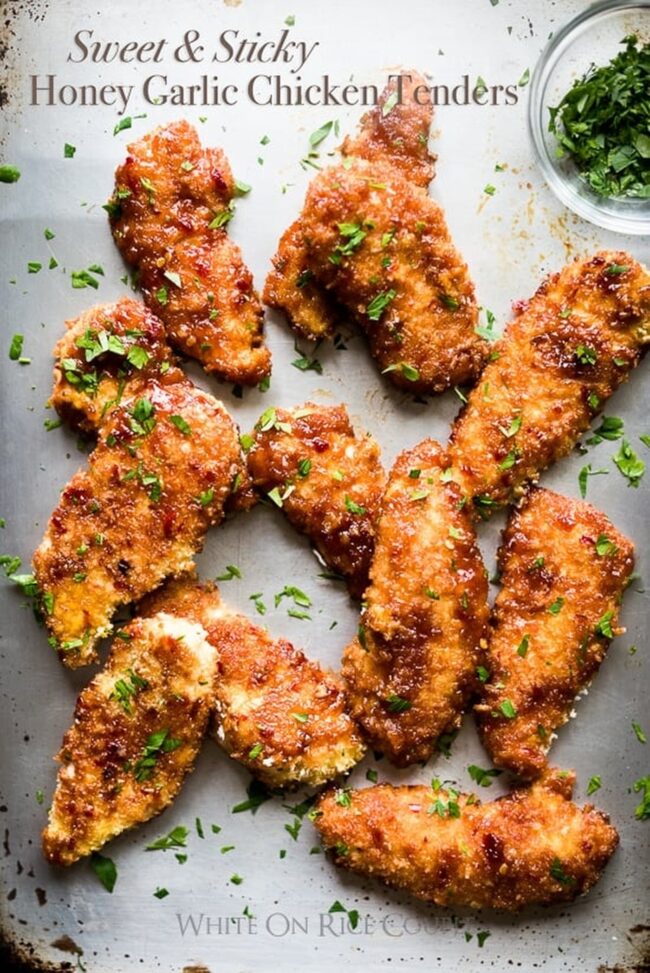 Honey Garlic Chicken Tenderloins