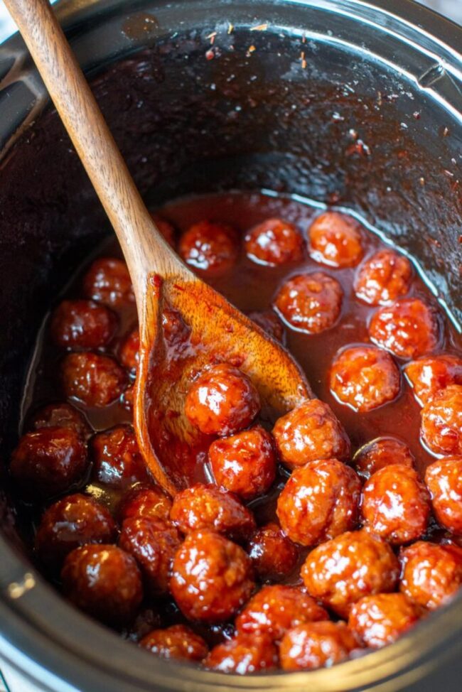 Grape Jelly Meatballs