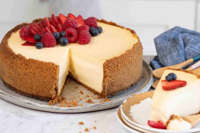Sous Vide Cheesecake