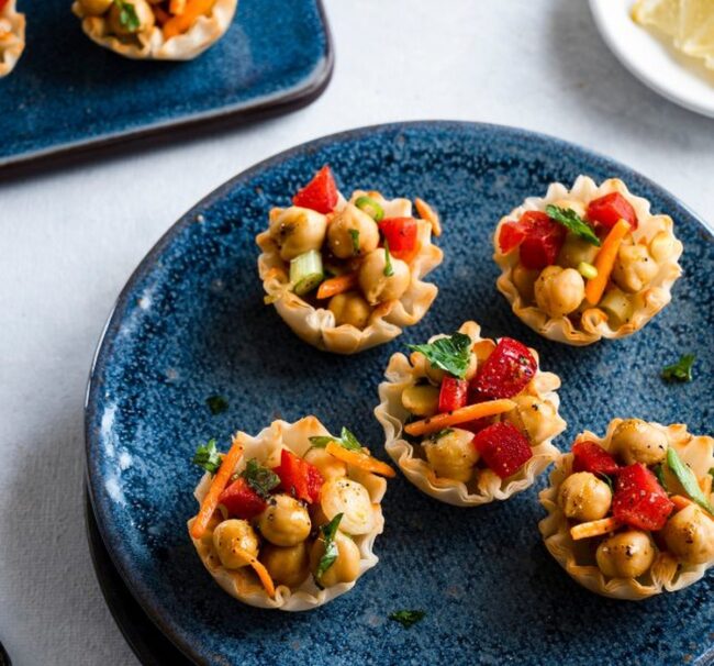 Chickpea Salad Cups