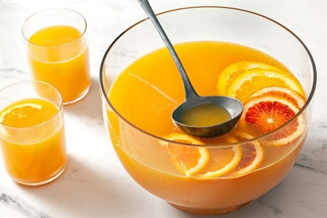 Chilled Apple Cider Punch