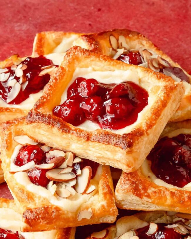 Cherry Cream Cheese Danish