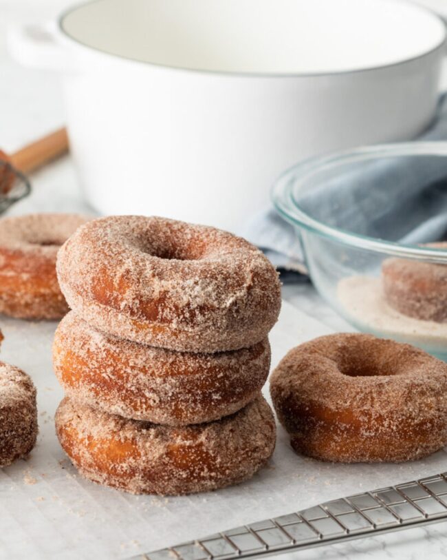 Spiced Apple Cider Donuts