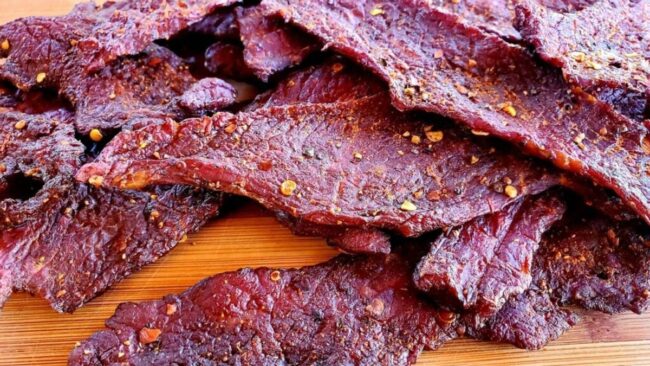 Spicy Smoked Jerky
