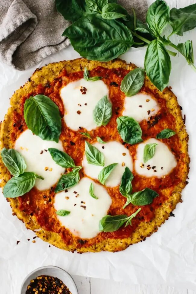 Cauliflower Crust Pizza