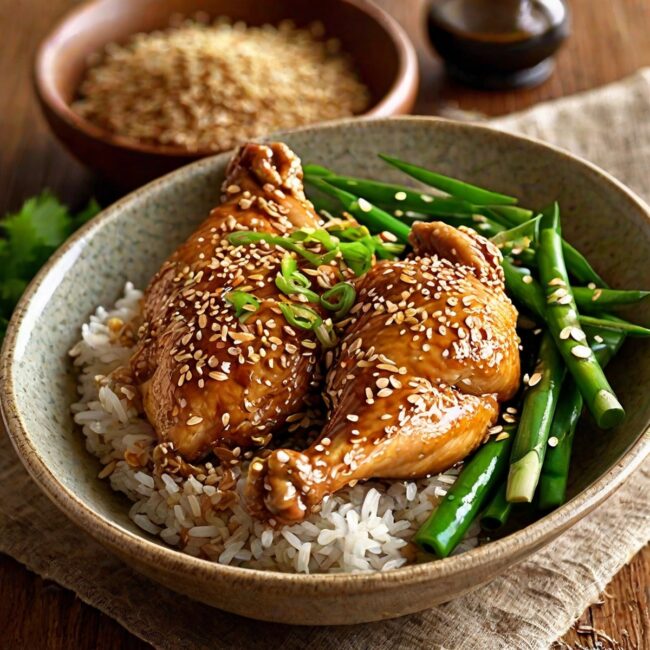Sesame Ginger Baked Chicken