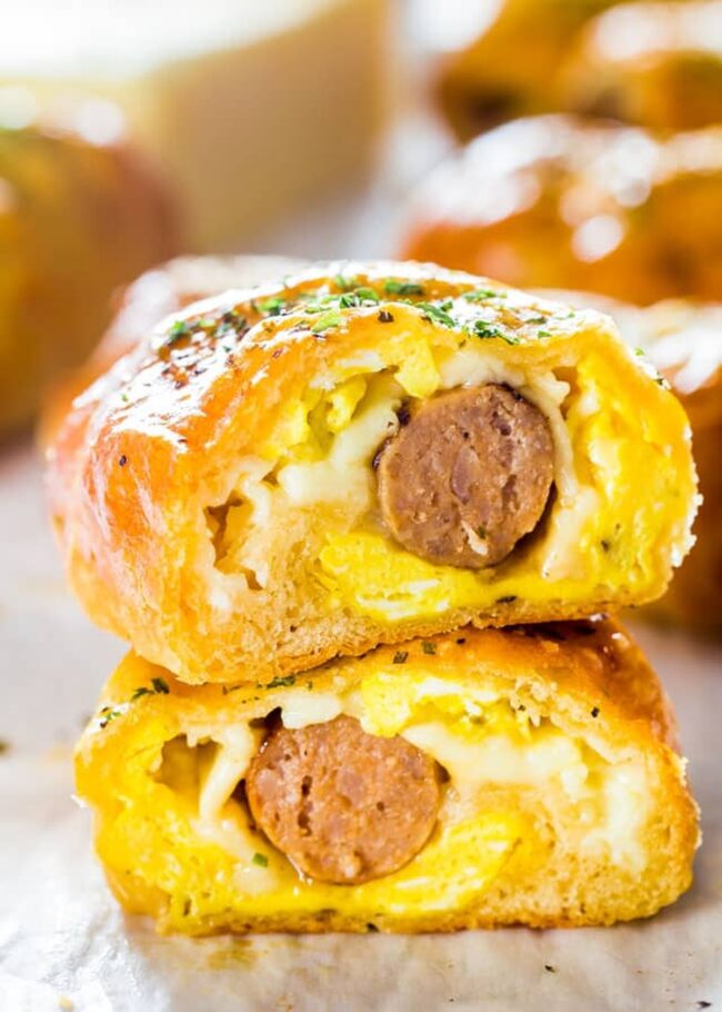 Breakfast Sausage Rolls