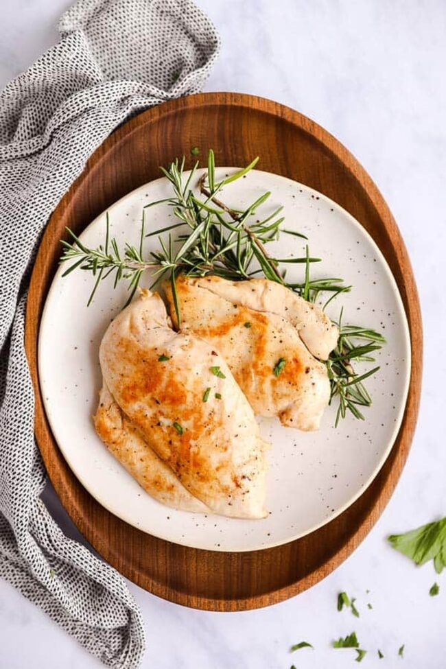 Sous Vide Garlic Herb Chicken