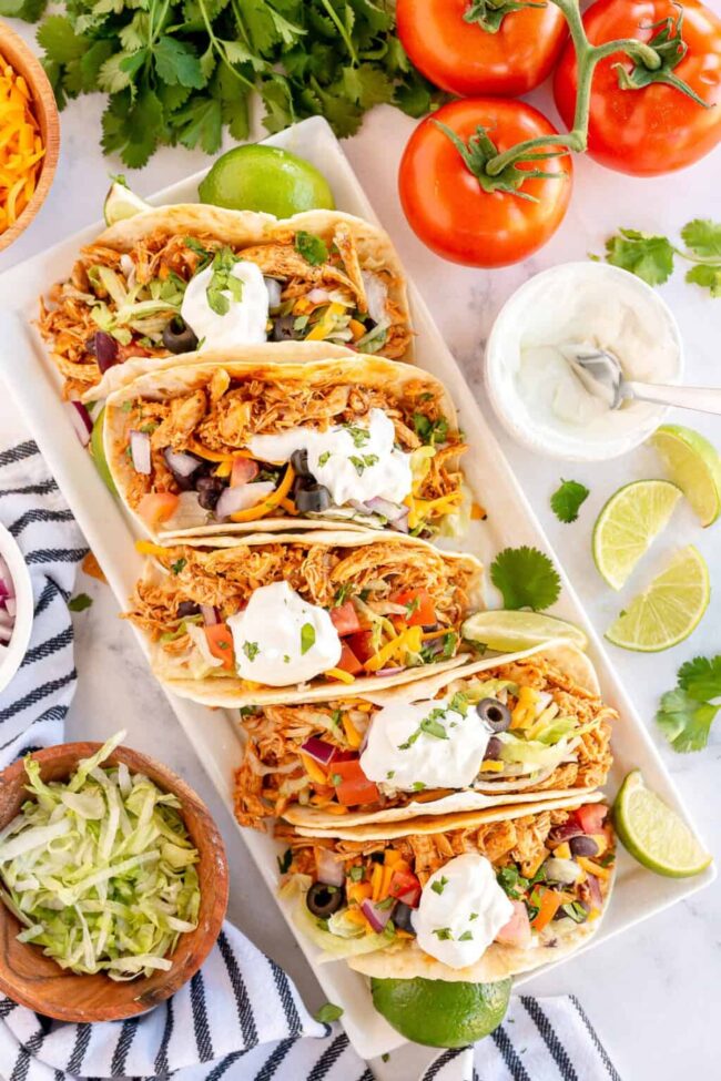 Rotisserie Chicken Tacos