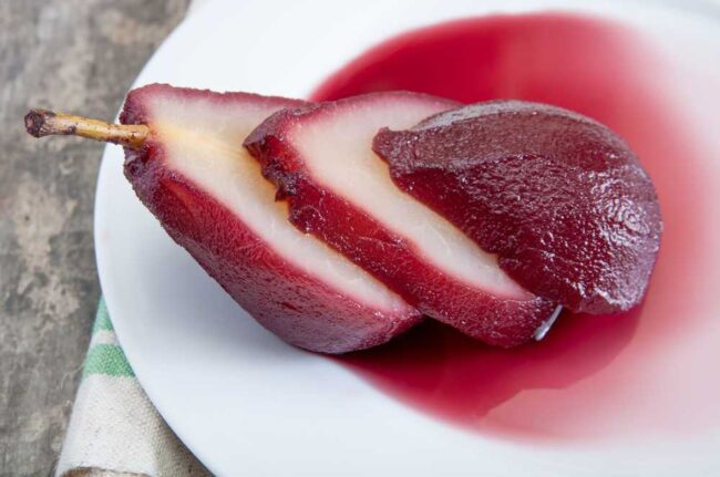 Poached Pears