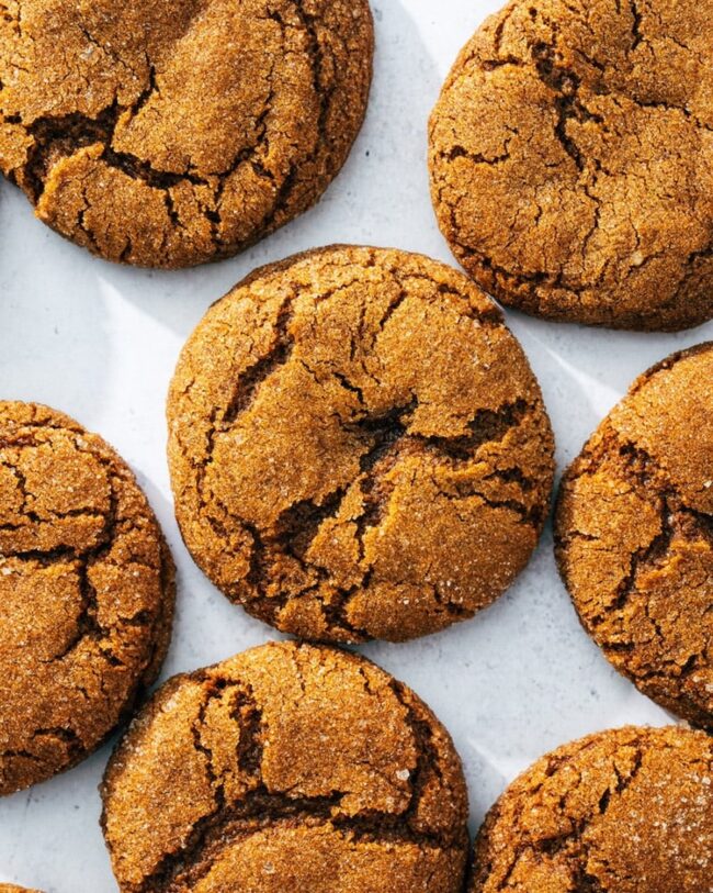 Ginger Molasses Cookies
