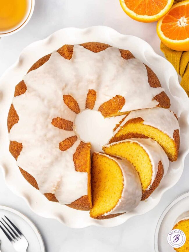 Orange Creamsicle Bundt Cake