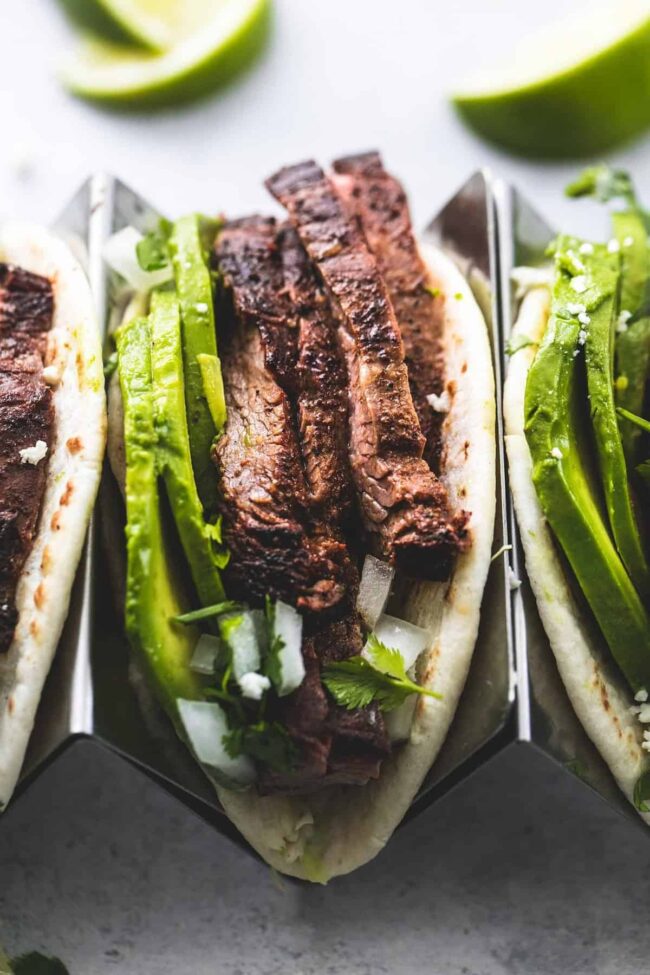 Mexican Flank Steak Tacos