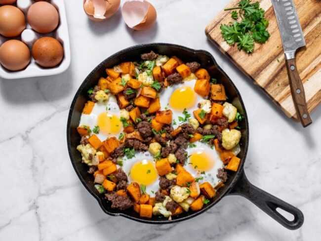 Bison Breakfast Hash