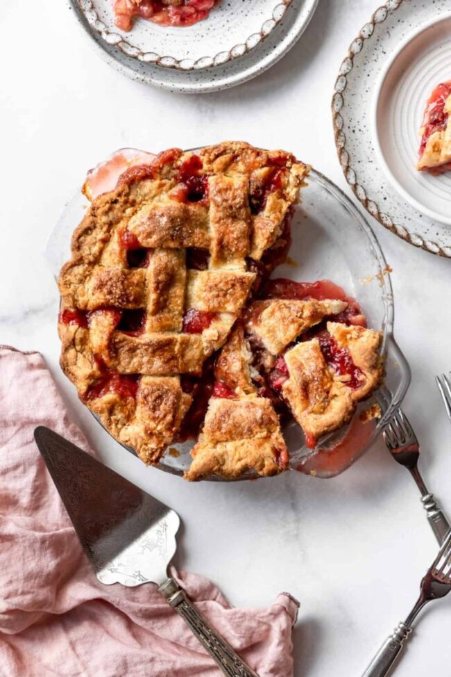 Strawberry Rhubarb Pie