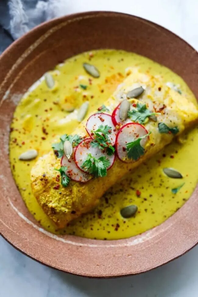 Shrimp Enchiladas