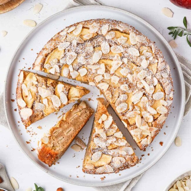 Gluten-Free Apple Almond Cake