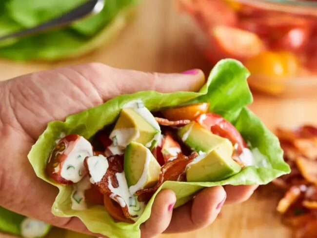 BLT Lettuce Wraps
