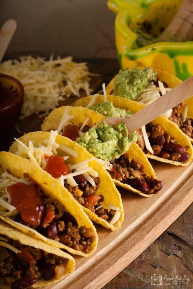 Spicy Beef Tacos