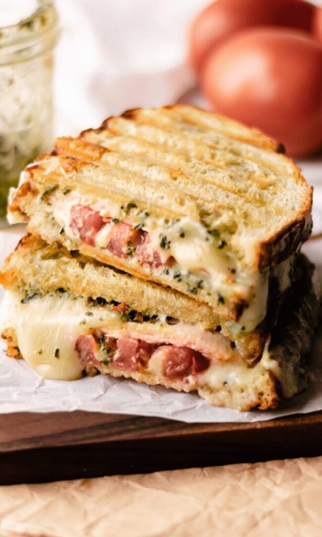 Turkey and Pesto Panini