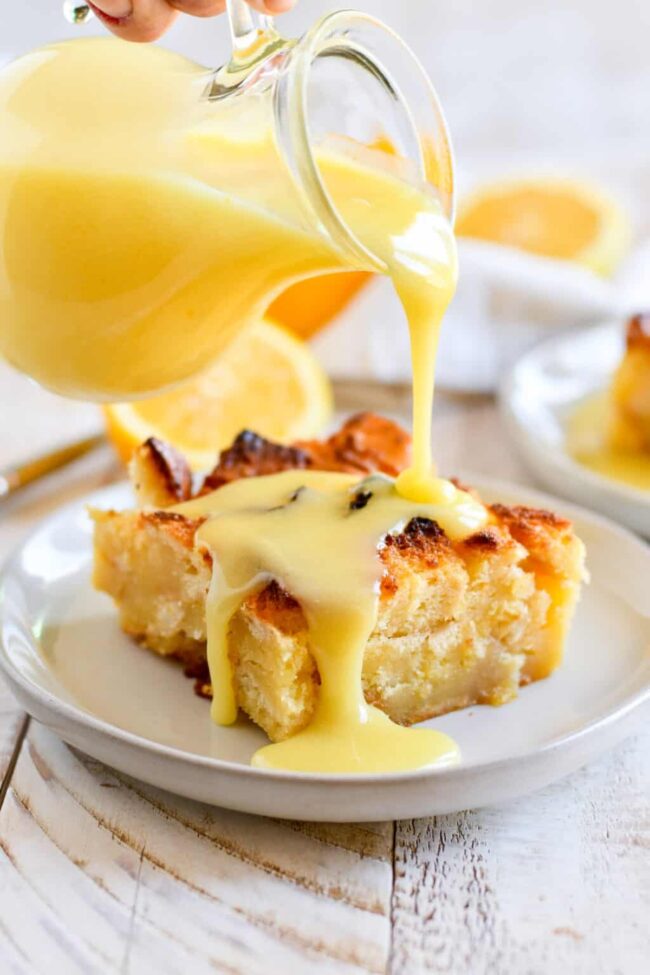 Lemon Bread Pudding