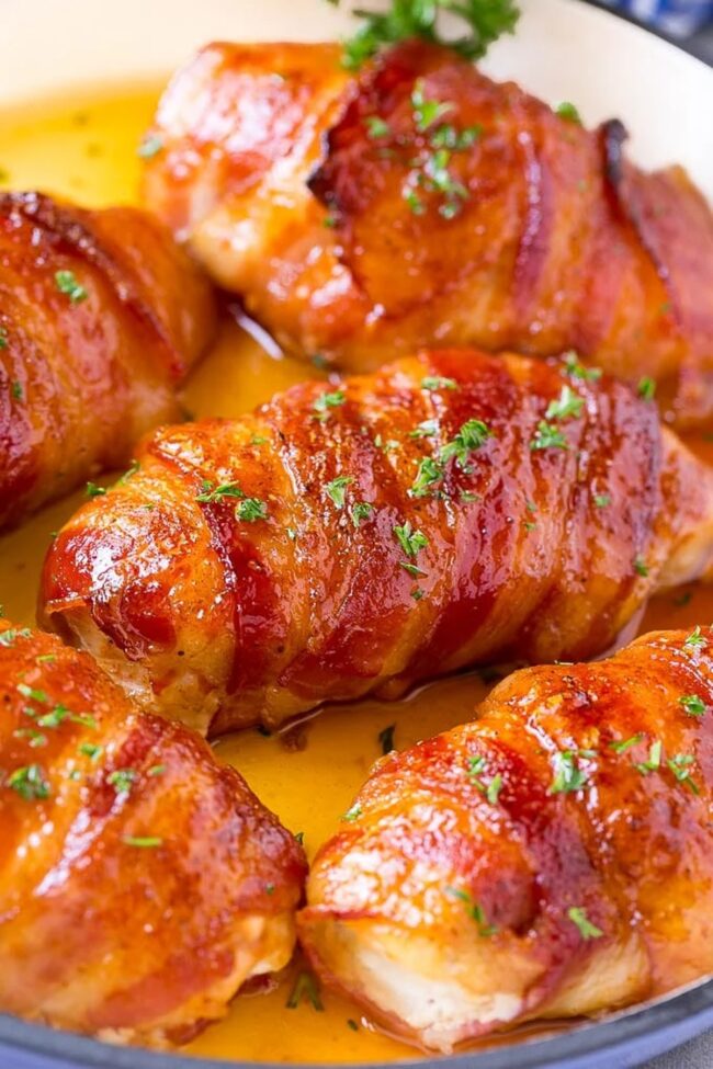 Bacon-Wrapped Chicken