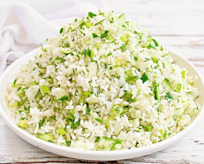 Cucumber Dill Rice