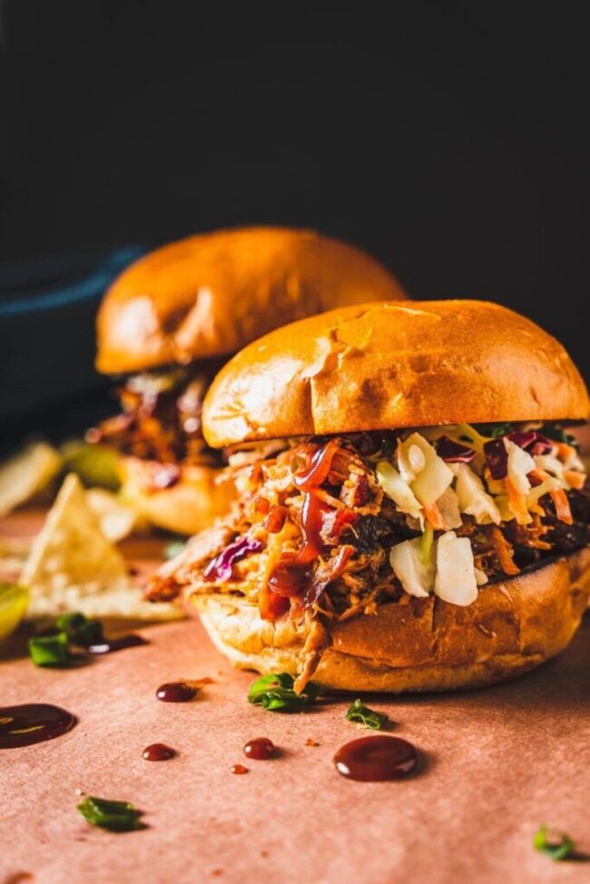 BBQ Pulled Pork Sandwiches