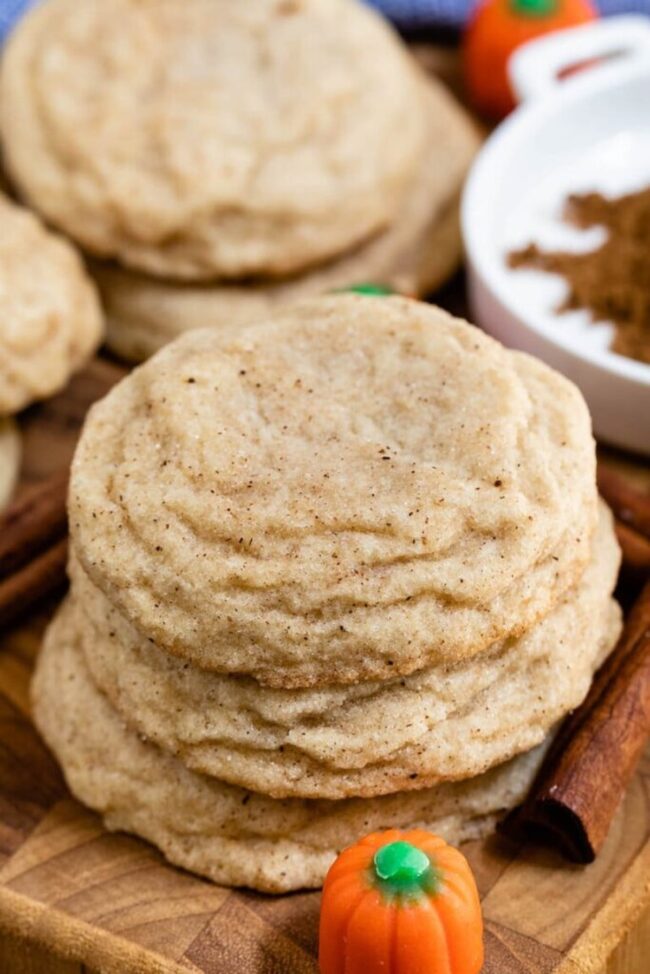 Pumpkin Spice Snickerdoodles