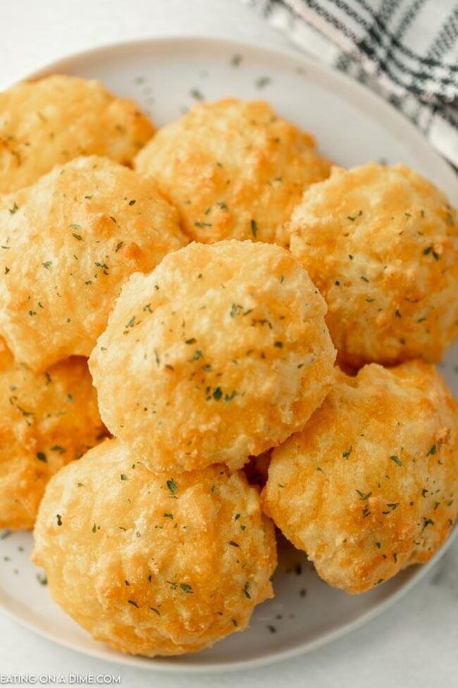Keto Cheddar Biscuits