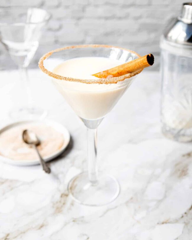 Cinnamon RumChata Martini