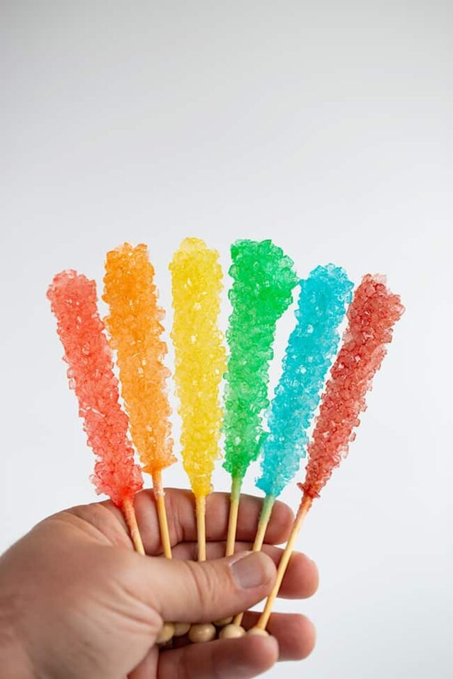 Rock Candy Sticks
