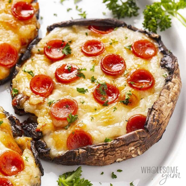 Portobello Mushroom Pizza