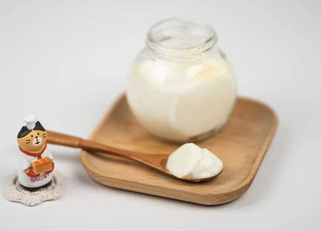 Plain yogurt