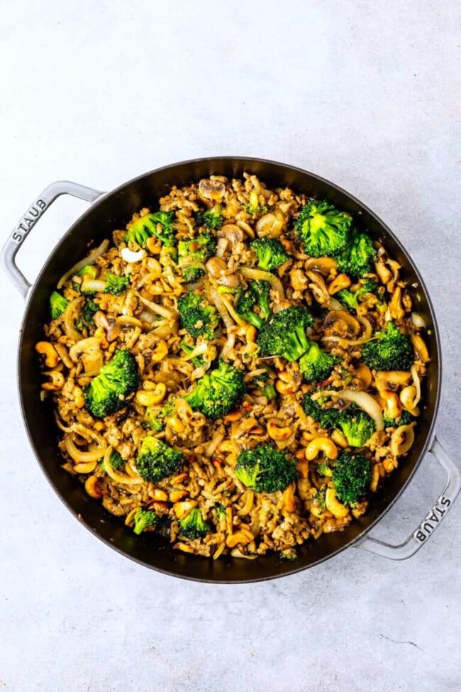 Turkey and Broccoli Stir-Fry