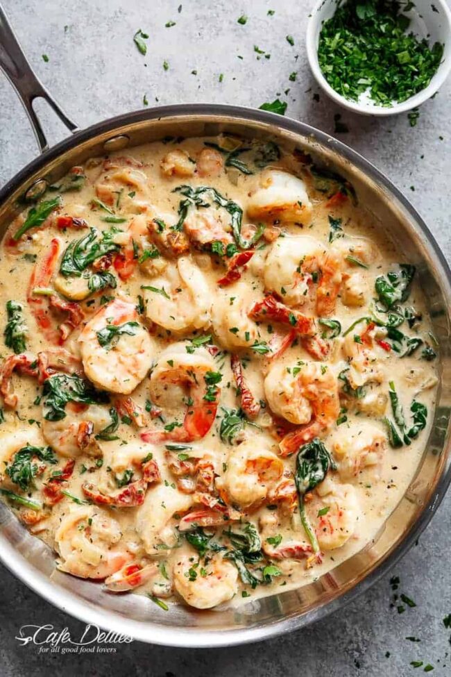 Tuscan Butter Shrimp