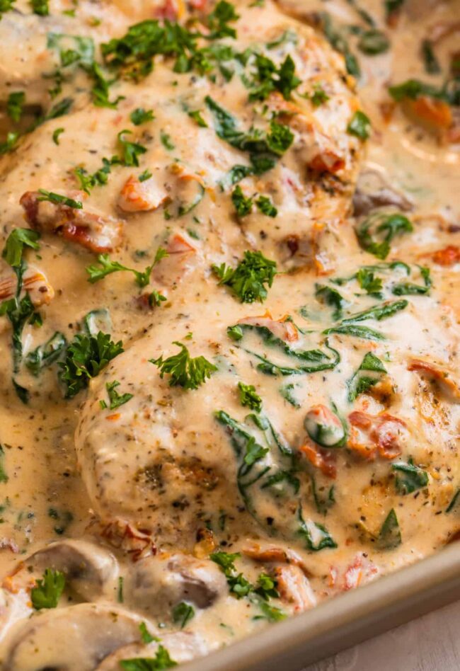 Tuscan Baked Chicken
