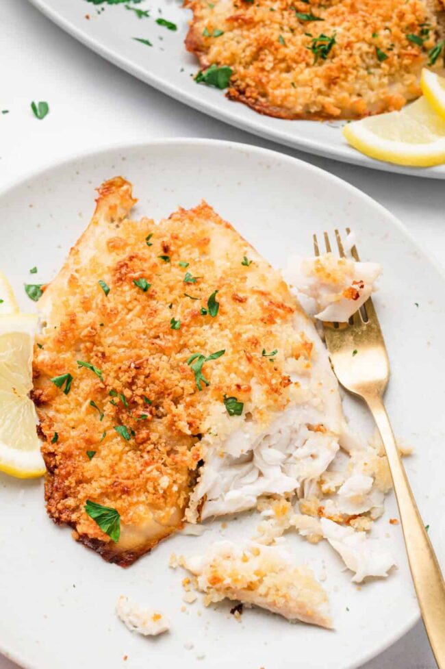 Parmesan Crusted Tilapia
