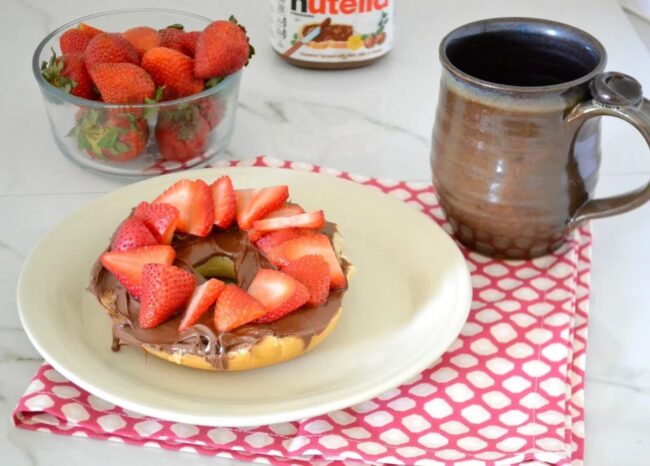 Nutella and Strawberries