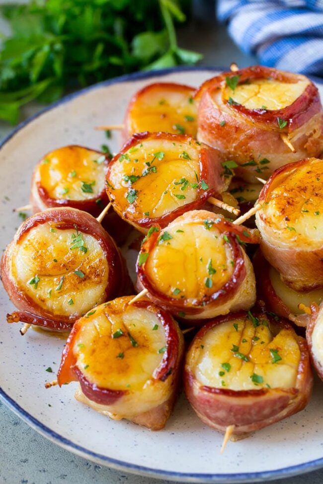 Bacon-Wrapped Scallops