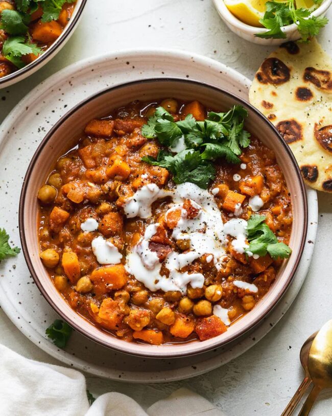 Sweet Potato and Chickpea Stew