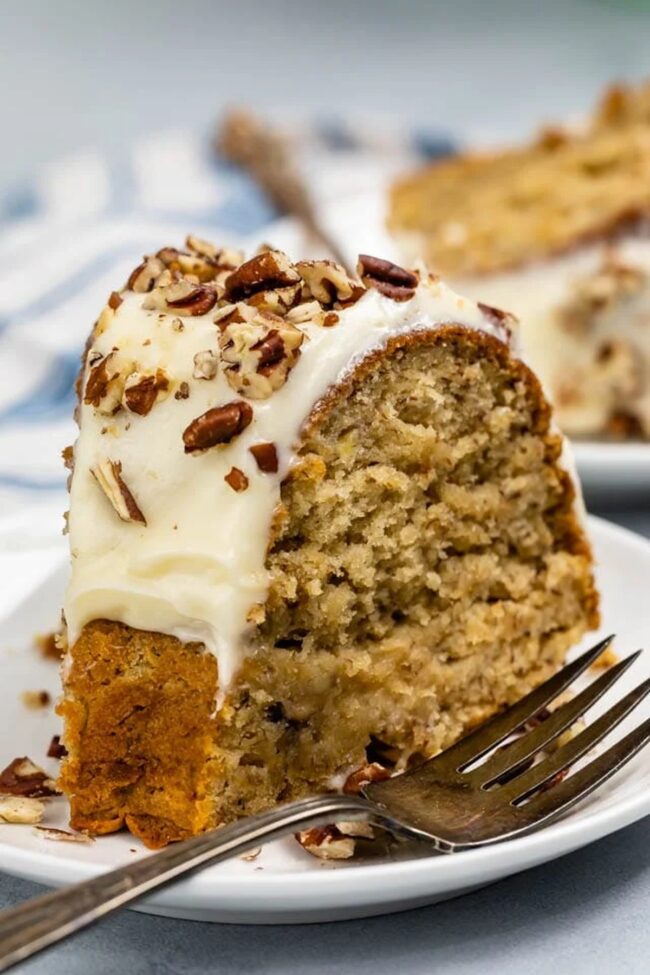 Banana Nut Bundt Cake