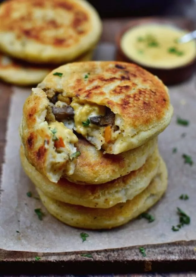 Veggie Stuffed Mashed Potatoes