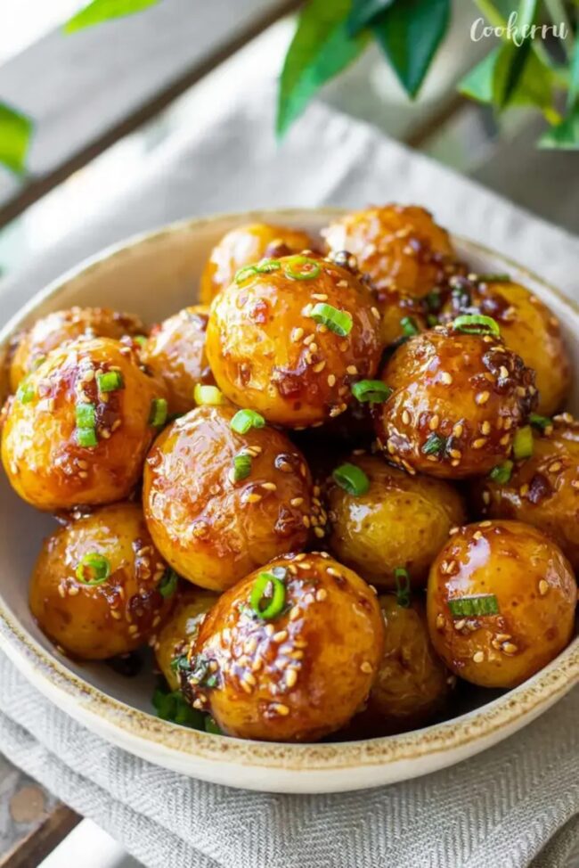 Spicy Braised Potatoes (Gamja Jorim)