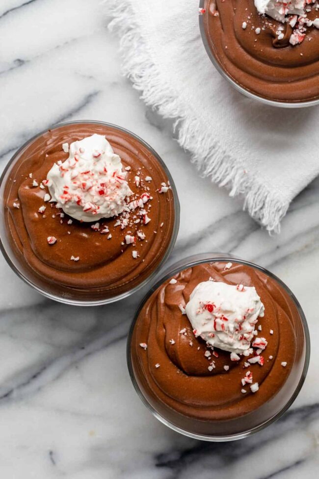 Chocolate Peppermint Mousse