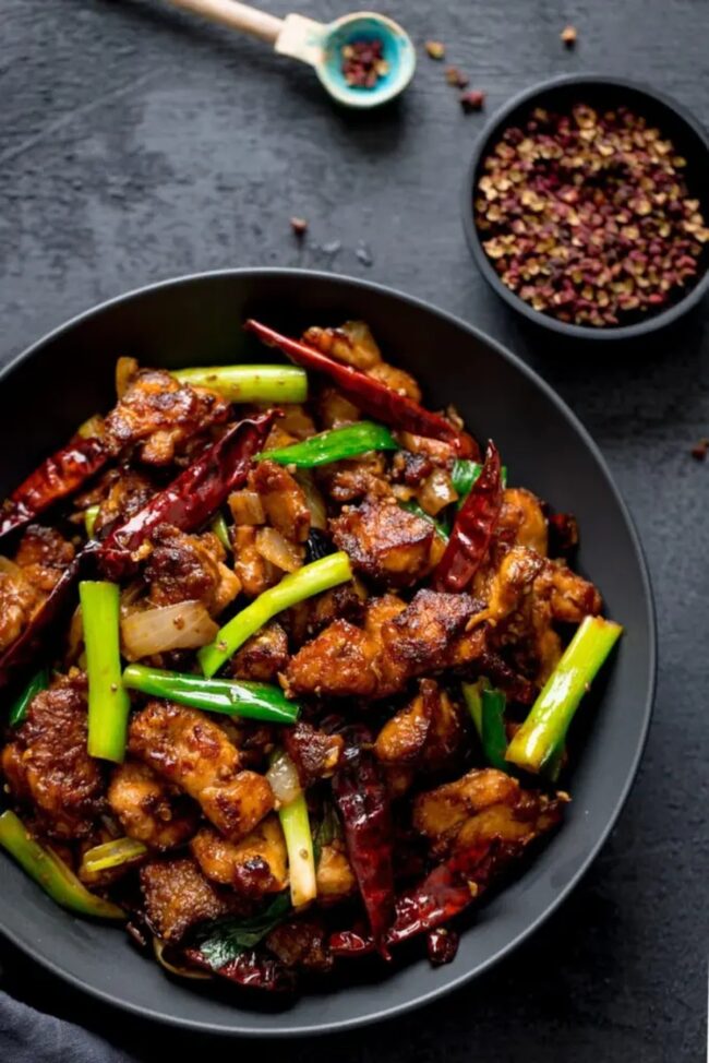 Szechuan Chicken Thighs