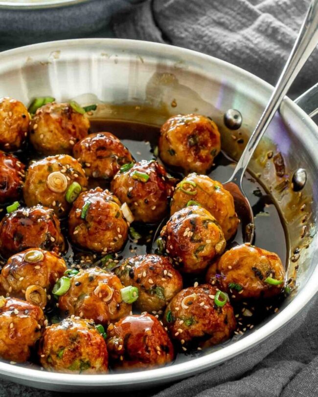 Teriyaki Chicken Meatballs